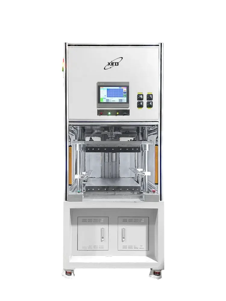 Servo heating press