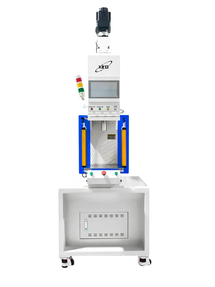 Servo orbital riveting machine